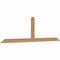 Ekena Millwork Portland Smooth Timber Gable Bracket, Western Red Cedar, 84"W x 24"H x 1 1/2"D x 3 1/2"F, 7/12 Pitch GBW084X24X0204POR00SWR - alternate 5